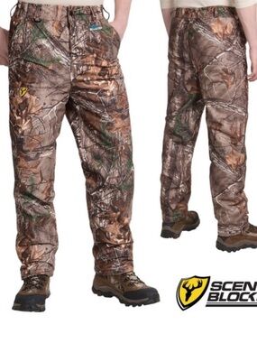 Scent Blocker Cold Fusion Carbon Mossy Oak  Camo Cargo Pants Outdoor WEAR  XL